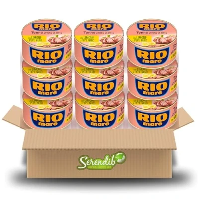 Image of Rio Mare Tuna 65g Italy’s favourite (9 Pack, in olive oil with Lemon and Black Pepper)