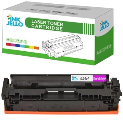 Image of Inkjello 054H Toner Cartridge Replacement for Canon i SENSYS LBP621Cw LBP623Cdw MF641Cw MF643Cdw MF645Cx Magenta (1 Pack)