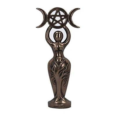 Image of Nemesis Now Triple Goddess Idol Figurine 25cm Bronze