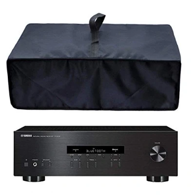 Image of GLUK Premium Nylon Fabric Dust Cover Case Protector Compatible with YAMAHA RS202DBL Stereo Receiver/Sony STRDH190 Receiver