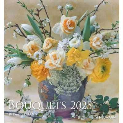 Image of Bouquets 2025 Foto Kalender Wand 45x48 Blumen