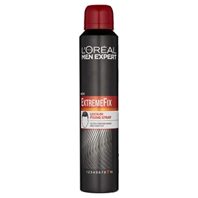 Image of L&#039;Oreal Men Expert Men&#039;s Hair Spray, Extreme Fix Lock In Fixing 200 ml