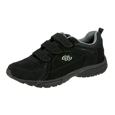 Image of Brütting Men&#039;s Hiker V Ankle Boots, Black Gray, 3.5 UK