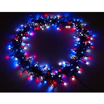 Image of Christmas Concepts® 300 LED Chasing Lights Indoor/Outdoor 8 Function Control Box (Red, White &amp; Blue)