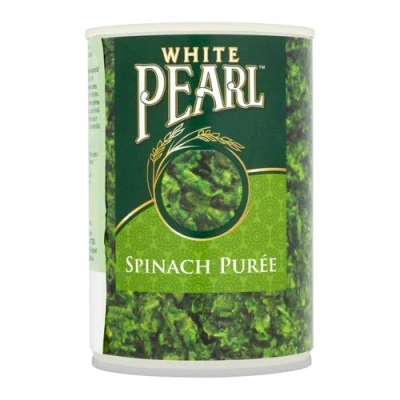 Image of White Pearl Spinach Pure Pack of 12 x 765g