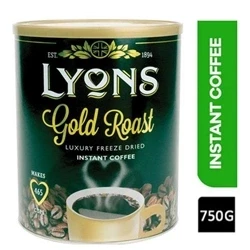 Image of Lyons Gold Roast Freeze Dried Coffee 750g PACK (6)
