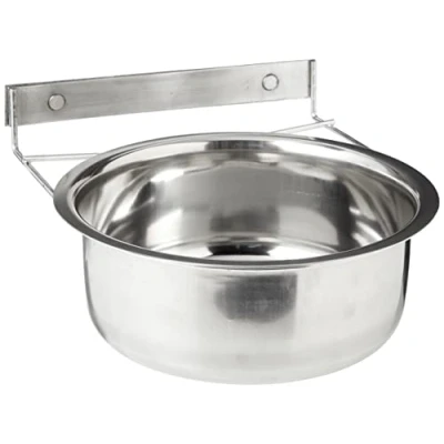 Image of Classic Pet Products Steel Bolt Clamp Coop Cup, 1900 ml
