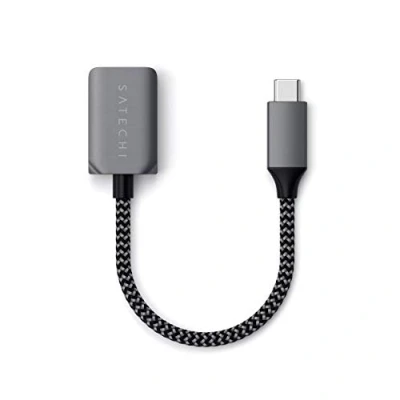 Image of Satechi USB C to 3.0 Adapter Cable Type A Female For M2/ M1 MacBook Pro/Air, iPad M2 Mac Mini, iMac and more