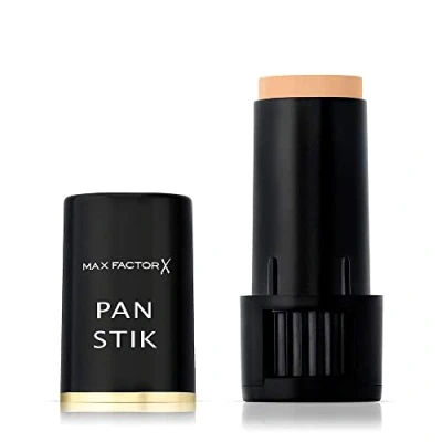 Image of MAX FACTOR Pan Stik Foundation Rich Creamy Foundation, Smoothing Effect, Full Coverage, Dewy Skin Look Normal To Dry 14 Cool Copper 9g