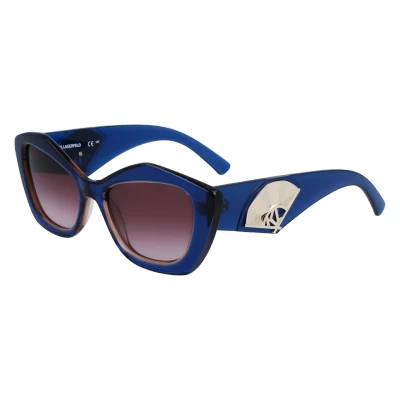 Image of Sunglasses Karl lagerfeld Kl6127s col. 424 Donna Cat eye Blu