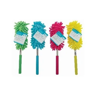 Image of Assorted 27 77cm Stainless Steel Extendable Microfibre Duster By Ashley
