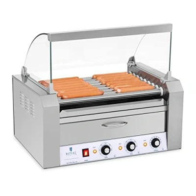 Image of Royal Catering RCHG 9WO Hotdog grill (9 rollers)