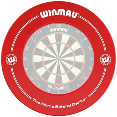 Image of WINMAU Red Printed Dartboard Surround