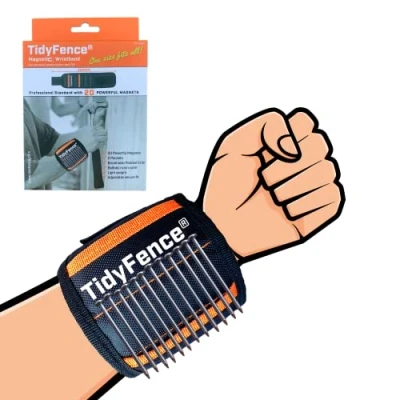 Image of TidyFence Powerful 20 Magnet, Magnetic Wristband One Size Fits All!