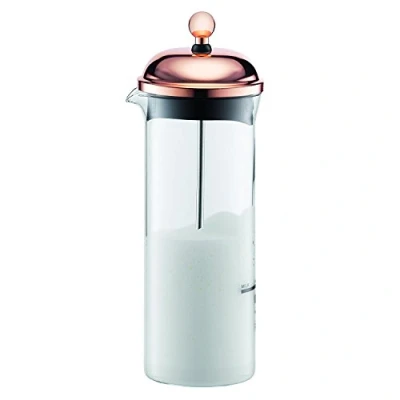 Image of Bodum CHAMBORD Milk Frother (Manual Frothing, 0.15 L/ 5oz) Copper