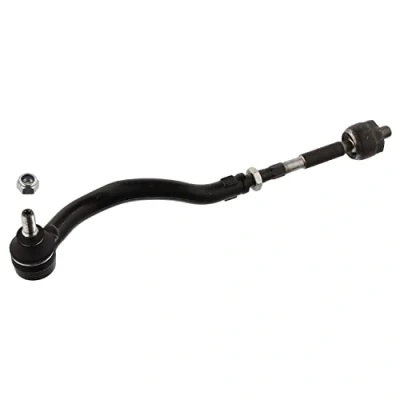 Image of 7M0422804E, 7M0422804F, 7M0422804G, 7M3422804, 7M3422804A Tie Rod FEBI BILSTEIN 11996 Front Axle Right with lock nuts BMTS Turbo NEW