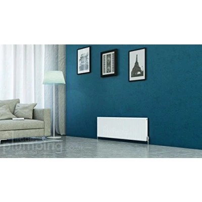 Image of K Rad Kompact Type 11 Single Panel Convector Radiator H400mm x 1H400mm White