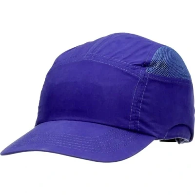 Image of 3M First Base + Bump Cap / Safety Cap, EN812 Protection, Blue Standard Peak (70mm)