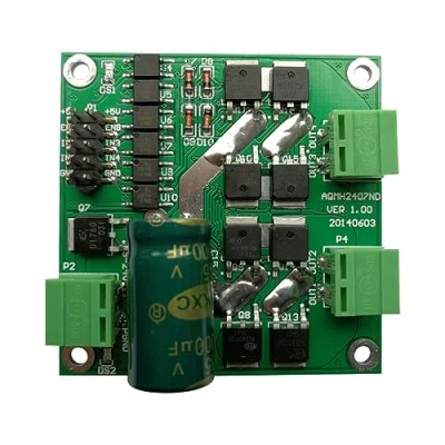Image of 12/24V 7A 160W Dual DC Motor Module Drive Board,H Bridge Driver Controller Board