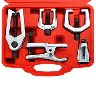 Image of DASBET 5PCS Ball Joint Separator Front End Service Tool Kit 5 in 1 Pitman Arm Puller Tie Rod Removal Set for Splitter