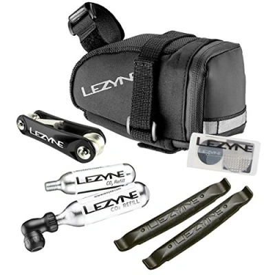 Image of Lezyne Bicycle Saddle Trainer 2,973,059,801 Bag Caddy, Black, 45.5 x 34.0 26.5 CM / 0.5 Litres, 1Sb Cadld V3M04