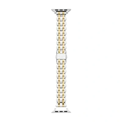 Image of Kate Spade New York iOS Straps Watch with 2 Tone Stainless Steel Strap for Women KSS0069