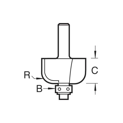Image of Trend Self Guided Radius 7.9mm C061X1/4TC