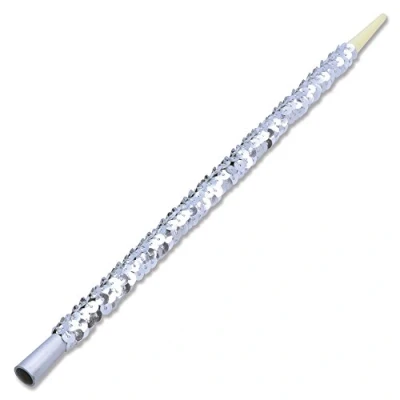 Image of Bristol Novelty BA892 Long Sequin Cig Holder, Womens, Silver, One Size