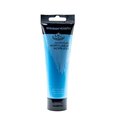 Image of Royal &amp; Langnickel RAA 143 Essentials 120ml Acrylic Paint Cerulean Blue