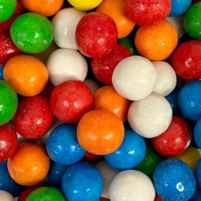 Image of Giant Bubblegum Balls (25mm) 700g Re Sealable Pouch by The Gourmet Sweet Company