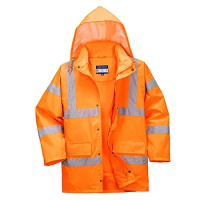 Image of Portwest Hi Vis Breathable Jacket, Size: XXL, Colour: Orange, RT60ORRXXL
