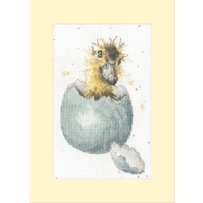 Image of Bothy Threads Counted Cross Stitch Kit Peek a Boo
