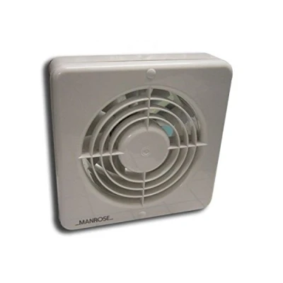Image of MANROSE 6&quot; XF150BTP Extractor Fan Pullcord + Run On Timer 0 20 Kitchen Bathroom