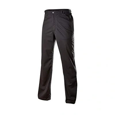 Image of Wilson STAFF Men&#039;s Golf RAIN TROUSERS, MODEL Polyester, Black, Size XL, WGA700713XL