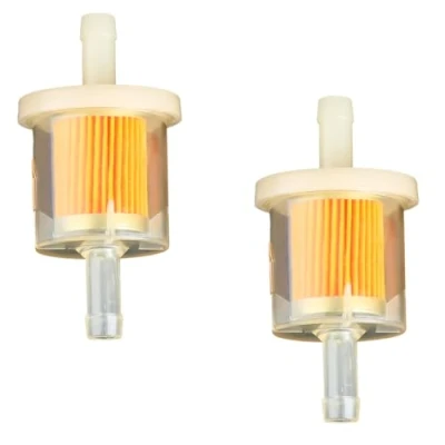 Image of Rumyve 2pcs 1/4&quot; Inline Fuel Filter,Gas Filters,Universal Motorcycle Petrol Filter,for 6 8mm Motorbike,Scooter,Motorcycle