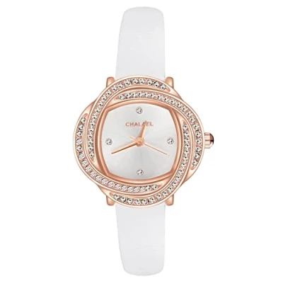 Image of MICGIGI Women&#039;s Quartz Watch Simple Planets Analogue Display with Leather Strap, Strap.