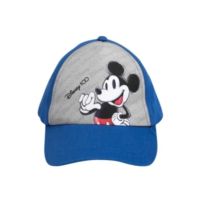 Image of Disney Mickey Mouse Cap for Boys Children&#039;s Baseball Sun Protection Adjustable blue/grey, One Size