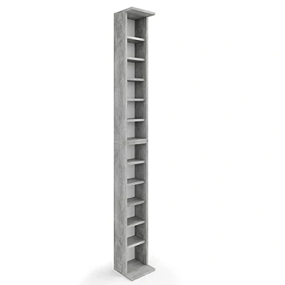 Image of Vicco Cd shelf, Concrete, 21 x 183.6 cm Tall
