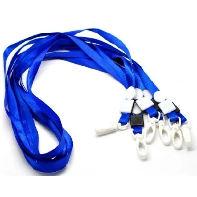 Image of CKB Ltd 200x Pro Blue Lanyard Neck Strap Swivel Plastic Clip For ID Card Holder