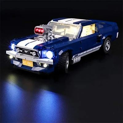 Image of LIGHTAILING Light Set For (Creator Expert Ford Mustang) Building Blocks Model Led kit Compatible With Lego 10265(NOT Included The Model)