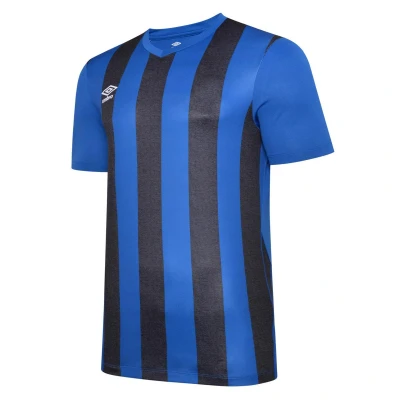 Image of Umbro Childrens Unisex Childrens/Kids Ramone Jersey (Royal Blue/Black) Navy/Blue Size 7 8Y