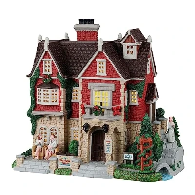 Image of Lemax 35033 Caddington Village Lighted Building: Rest and Renew Retreat