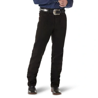 Image of Wrangler Men&#039;s Original Fit Jean Jeans, Black (Black Chocolate), 36W / 36L