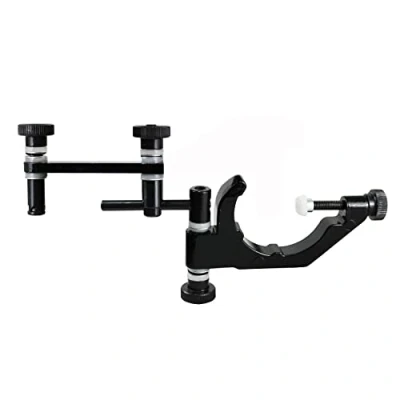 Image of HFS(R) Dial Test Indicator Holder for Bridgeport Mill Machine Lightweight Aluminum Alloy Clamp