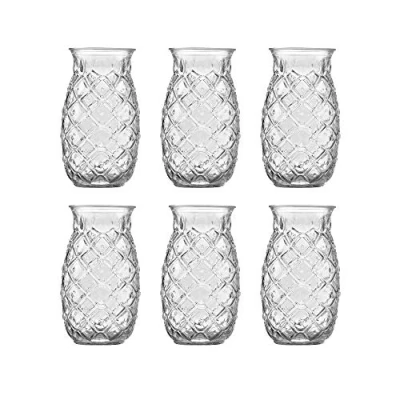 Image of Libbey Drinking Glass Tiki Pineapple 510 ml / 51 cl 6 pcs Fun Design Dishwasher Safe