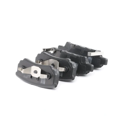 Image of 4605A336, 4605A337, 4605A479, 4605A493, 4605A558 Brake pad set BLUE PRINT ADA104209 Rear Axle with acoustic wear warning piston clip