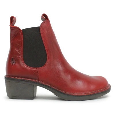 Image of Meme030Fly Rug Leather Women&#039;s Chelsea Boots