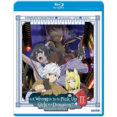 Image of Is It Wrong To Try Pick Up Girls In A Dungeon: Season 2 [Blu ray]