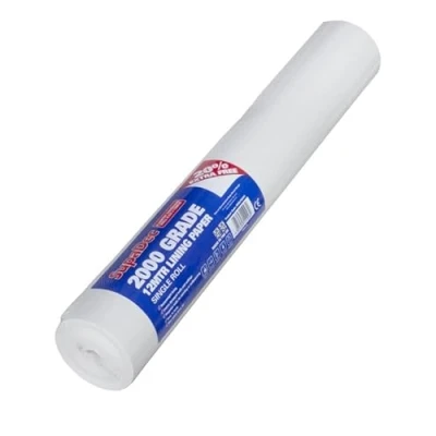 Image of SupaDec 2000 Grade Wall Lining Paper Ceiling Smoothing Wallpaper 12M Roll 6.36M2 Coverage