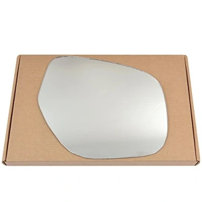 Image of Less4spares Wing Mirror Glass Right Compatible with Mitsubishi Outlander 2010 2020 STICK ON Driver Off Side Convex